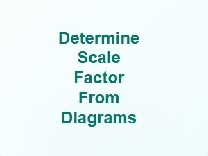 Determine Scale Factor From Diagrams
